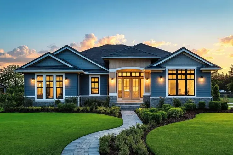 imageye___-_imgi_8_imgi_27_modern-house-sunrise-attractive-home-with-green-lawn-blue-sky-front-view-new_1299716-9693